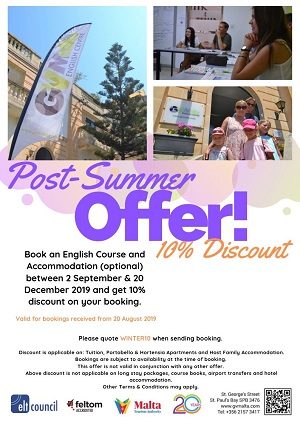 GV Malta Post-Summeroffer